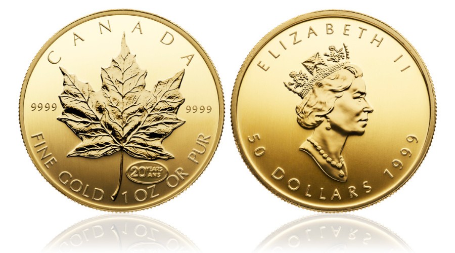 La Gold Maple Leaf: la moneta con la foglia d'acero simbolo del Canada