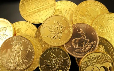 Los tipos de monedas de oro