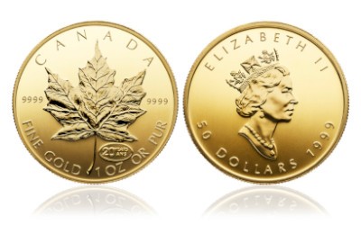 La Gold Maple Leaf: la moneta con la foglia d'acero simbolo del Canada