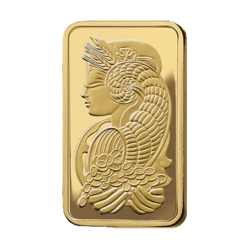 Lingotto d'oro 10 grammi - Fortuna - PAMP